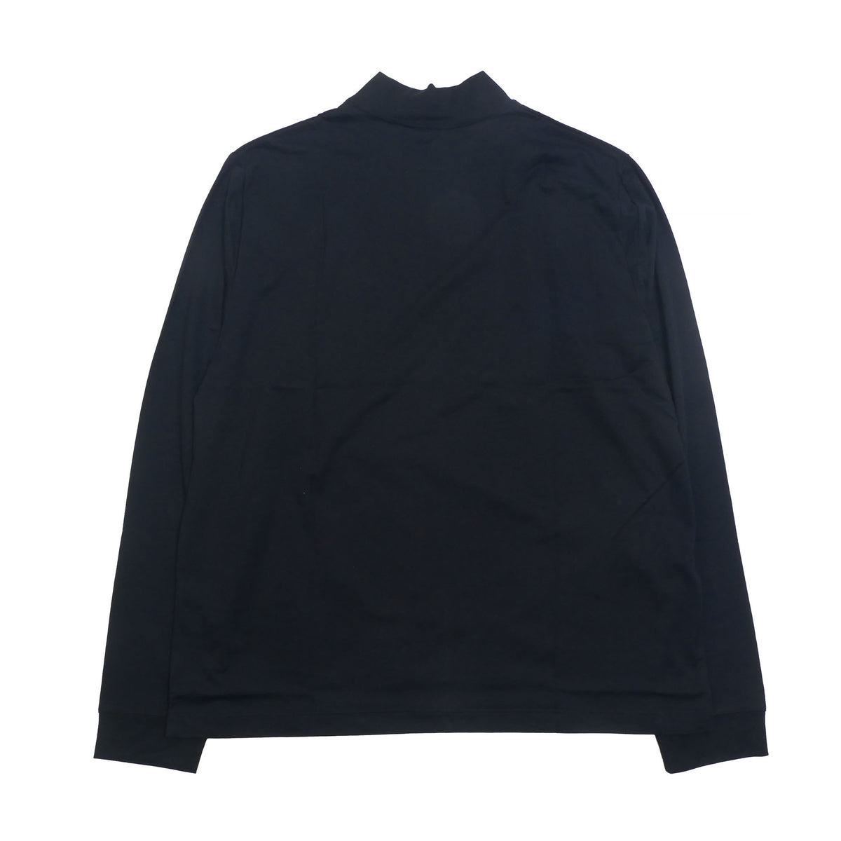 yj2013my / three dots メンズ パウダリーコットン モックネック 長袖カットソー